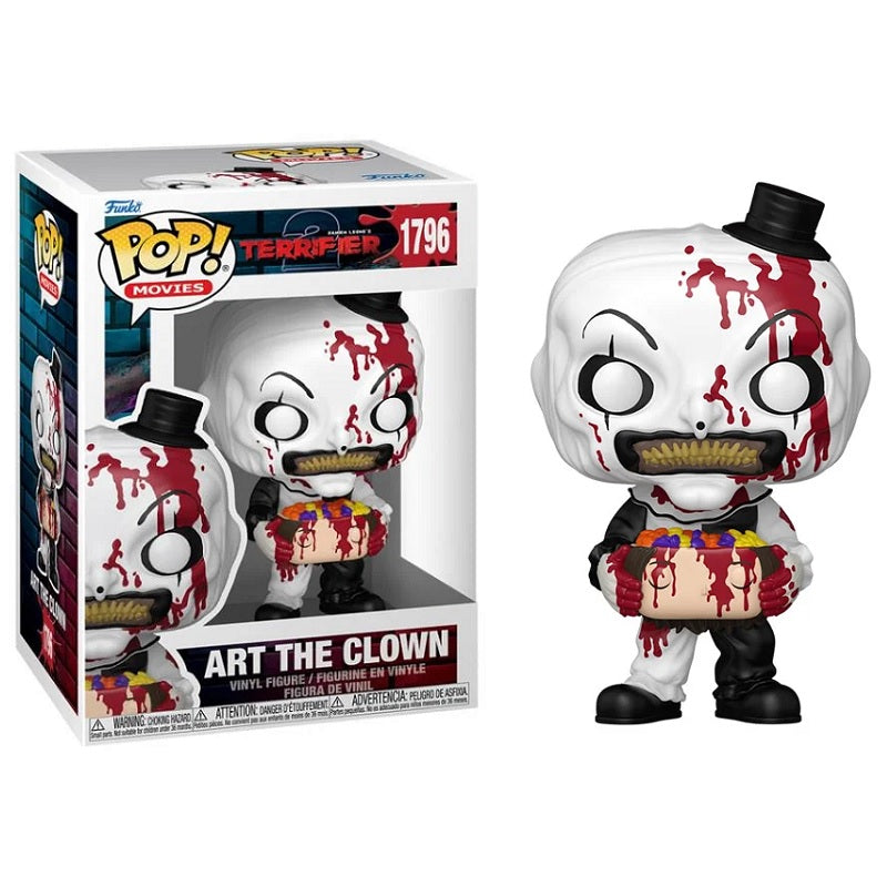 Terrifier 2 Pop! Vinyl Figure Art the Clown with Candy Filled Head [1796] - Fugitive Toys