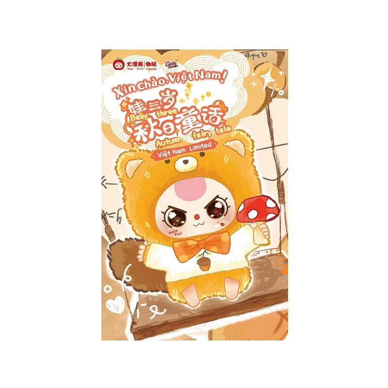BABY THREE Autumn Fairy Tale Series Plush Pendant [1 Blind Box] - Fugitive Toys