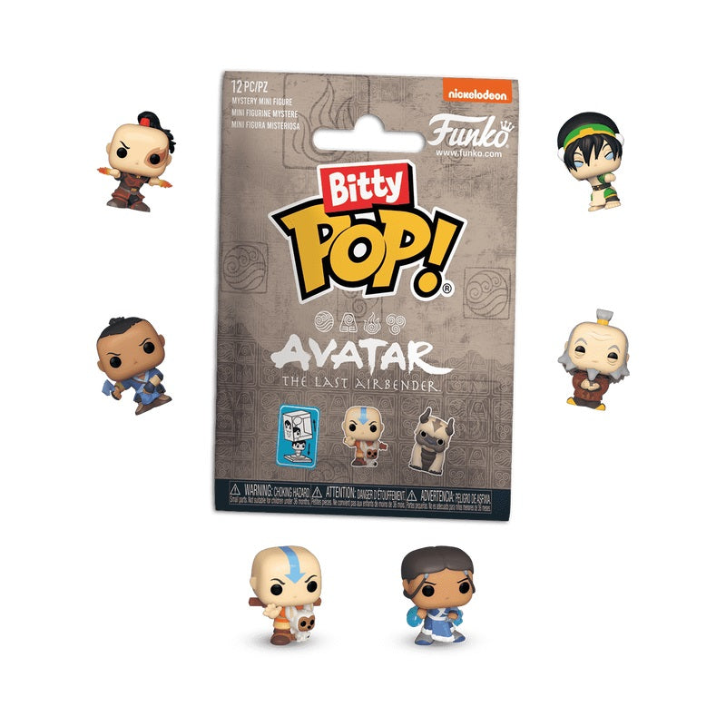 Bitty Pop! Avatar The Last Airbender: [1 Blind Pack] - Fugitive Toys
