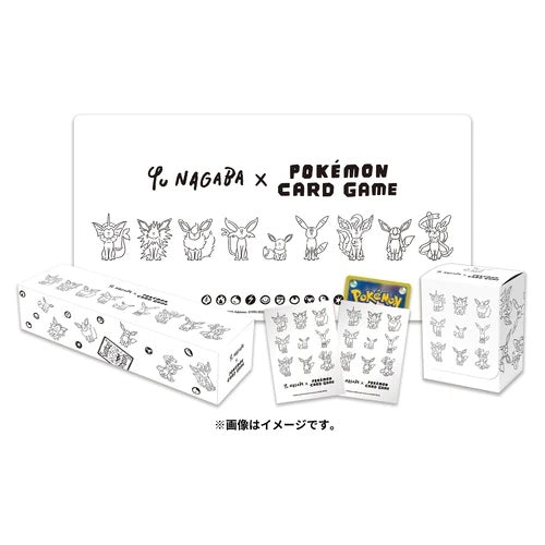 japanese pokemon sticker cards Pokemon Card Game TCG x Yu NAGABA Eevee Box (Japanese)