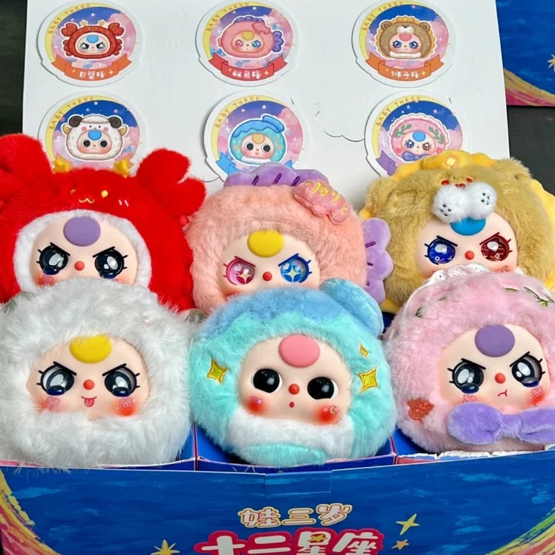 BABY THREE Twelve Constellations Series Plush Pendant [1 Blind Box] - Fugitive Toys