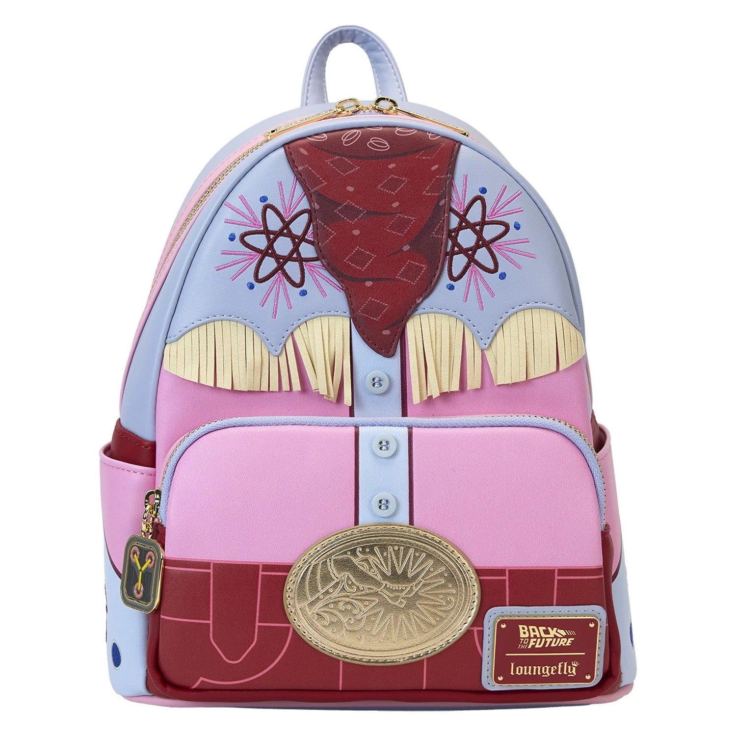 Loungefly x Back To The Future 40th Anniversary Marty McFly Western Cosplay Mini Backpack - Fugitive Toys