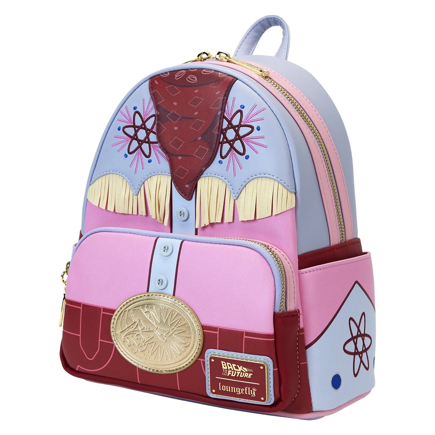 Loungefly x Back To The Future 40th Anniversary Marty McFly Western Cosplay Mini Backpack - Fugitive Toys