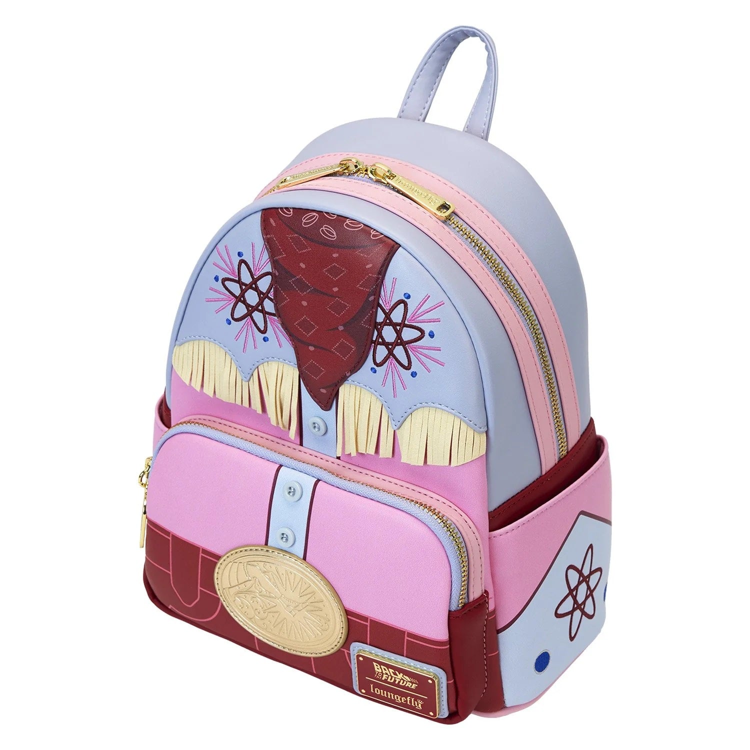 Loungefly x Back To The Future 40th Anniversary Marty McFly Western Cosplay Mini Backpack - Fugitive Toys