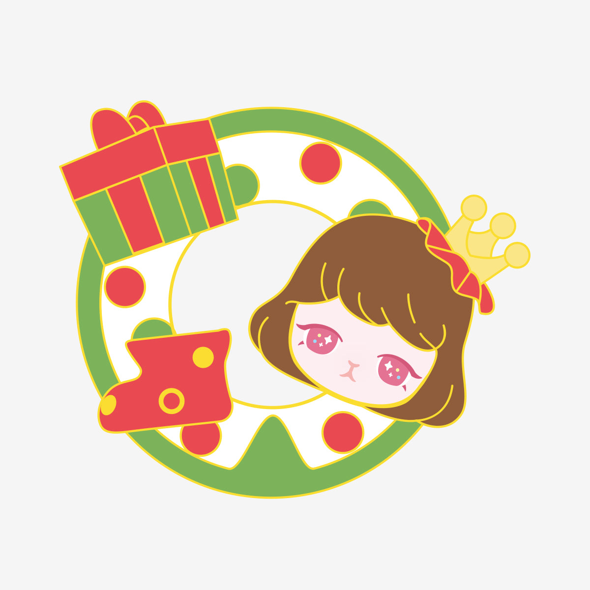 POP MART Bunny Christmas Series-Badge [1 Blind Box] - Fugitive Toys