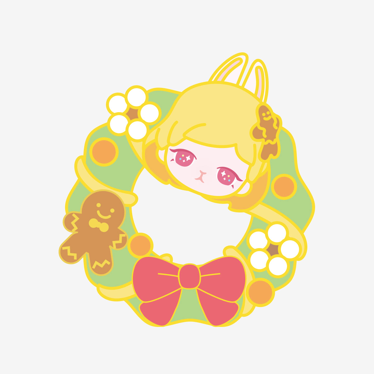 POP MART Bunny Christmas Series-Badge [1 Blind Box] - Fugitive Toys