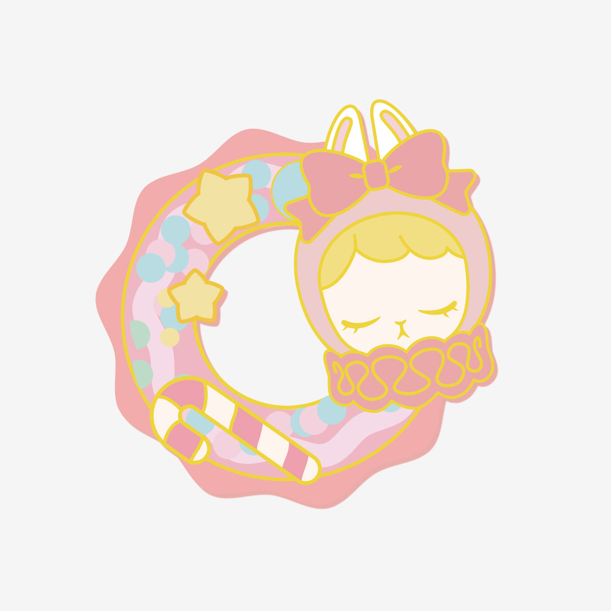 POP MART Bunny Christmas Series-Badge [1 Blind Box] - Fugitive Toys