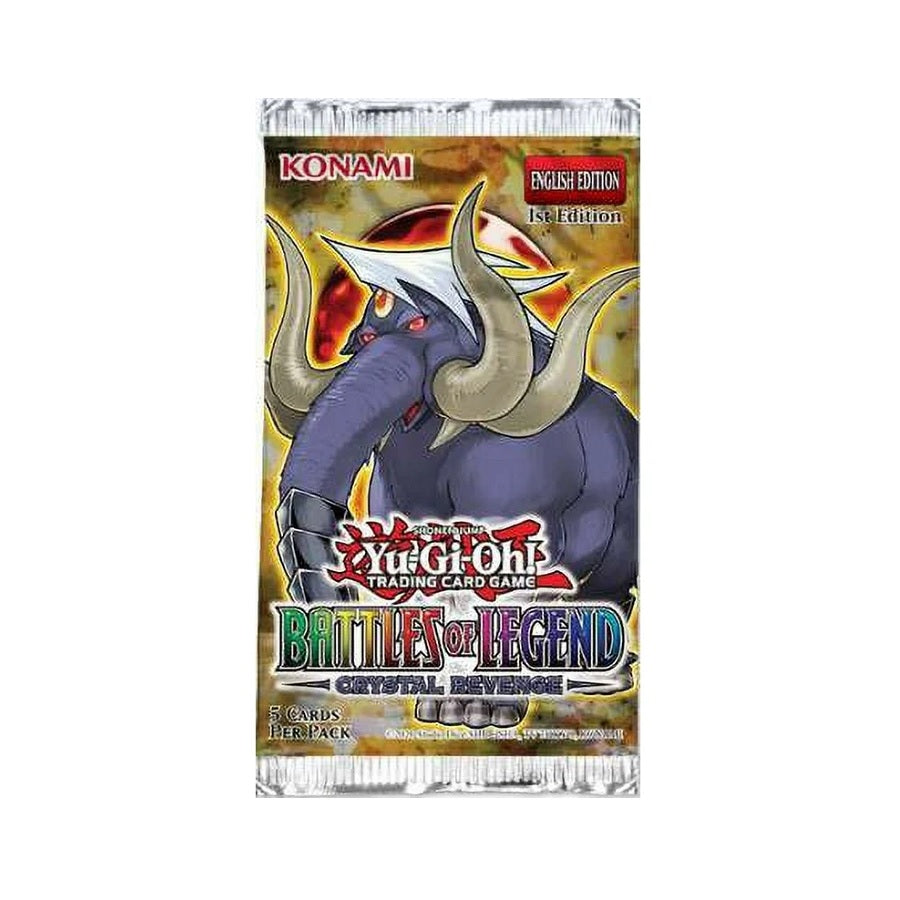 Yu-Gi-Oh! Trading Card Game Battles of Legend: Crystal Revenge [1 Booster Pack] - Fugitive Toys