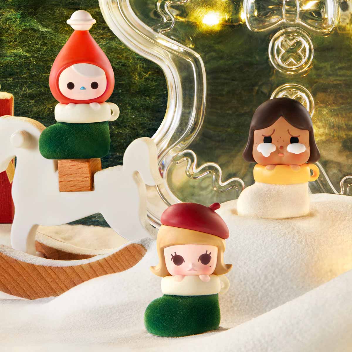 POP MART POP BEAN Christmas Sock Series Box Set - Fugitive Toys