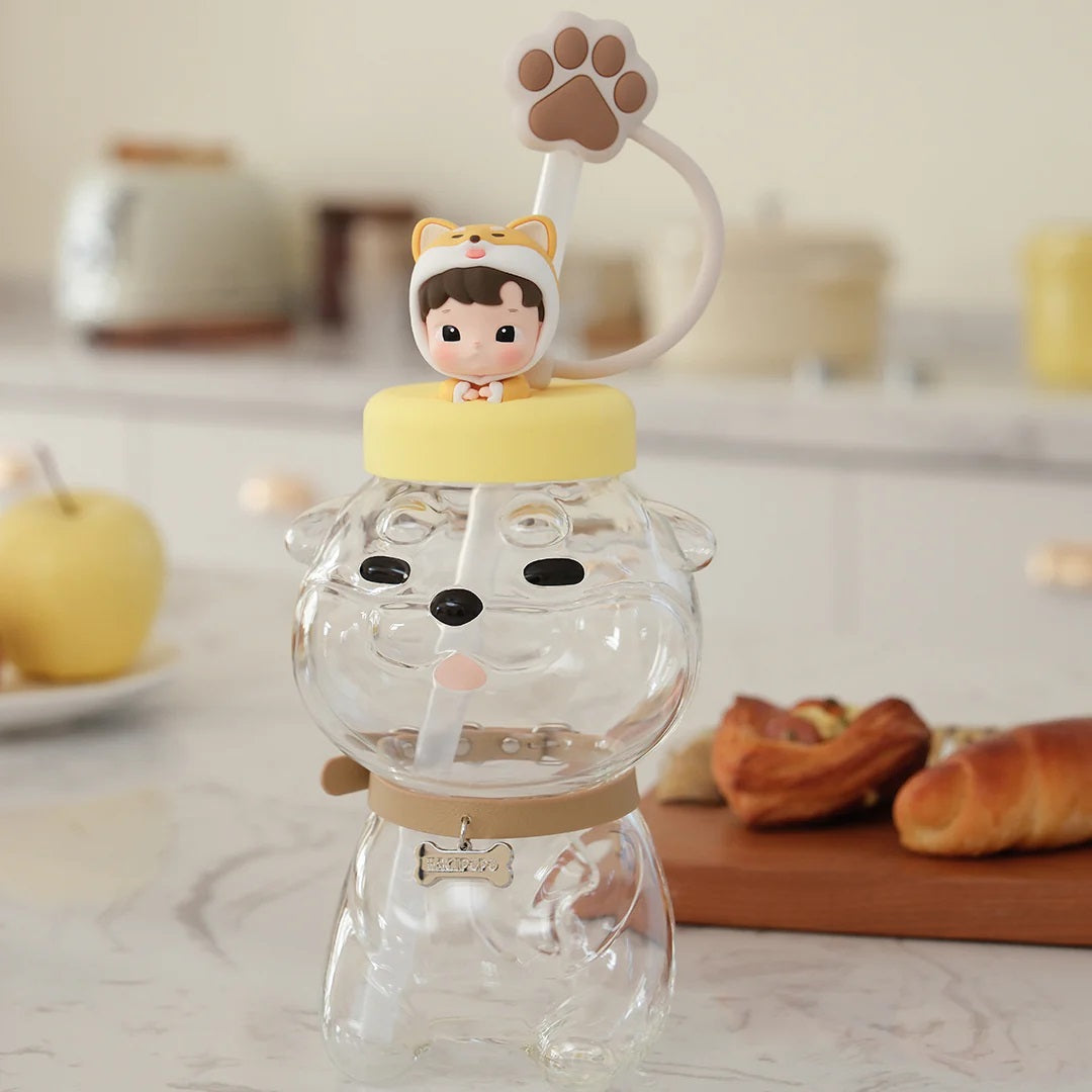 POP MART Hacipupu The Growth Diary Series Straw Cup - Fugitive Toys