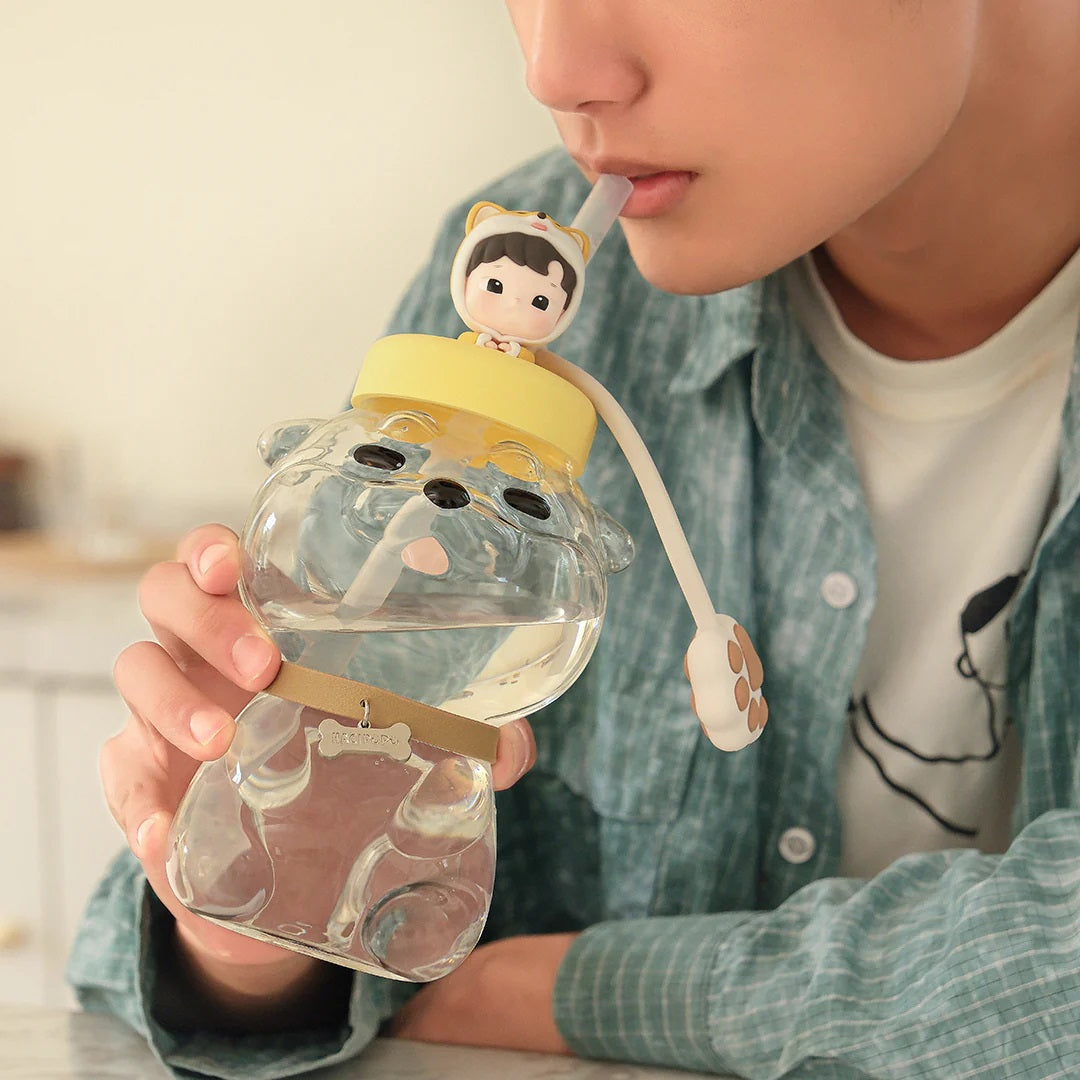 POP MART Hacipupu The Growth Diary Series Straw Cup - Fugitive Toys