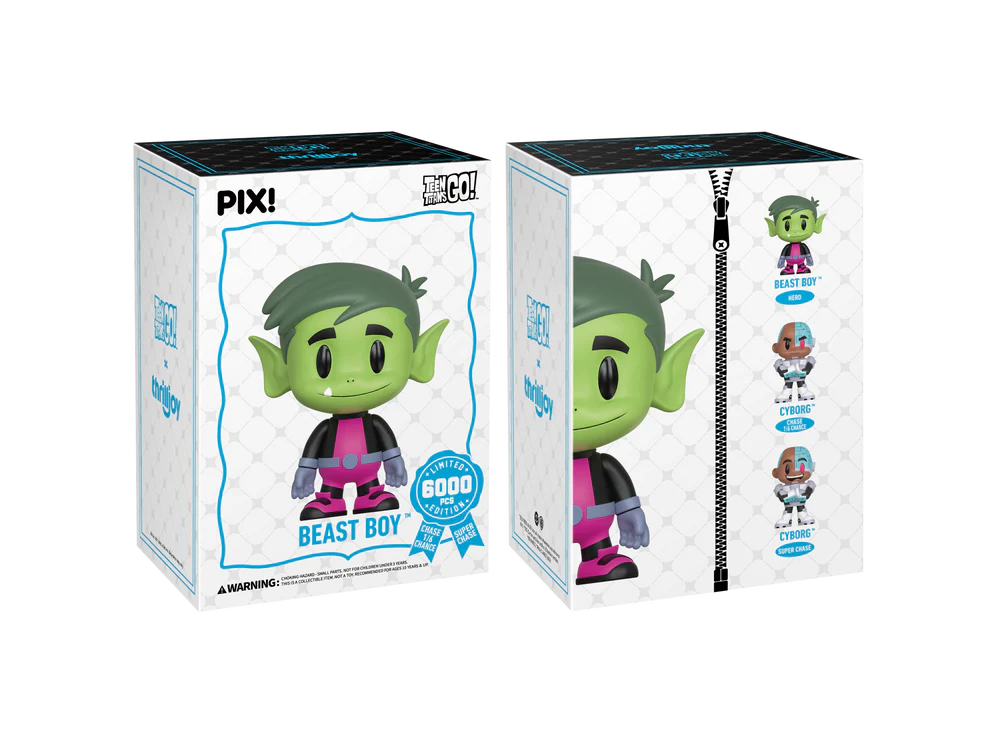 Thrilljoy PIX! Beast Boy [Teen Titans Go!] [LE6000] - Fugitive Toys