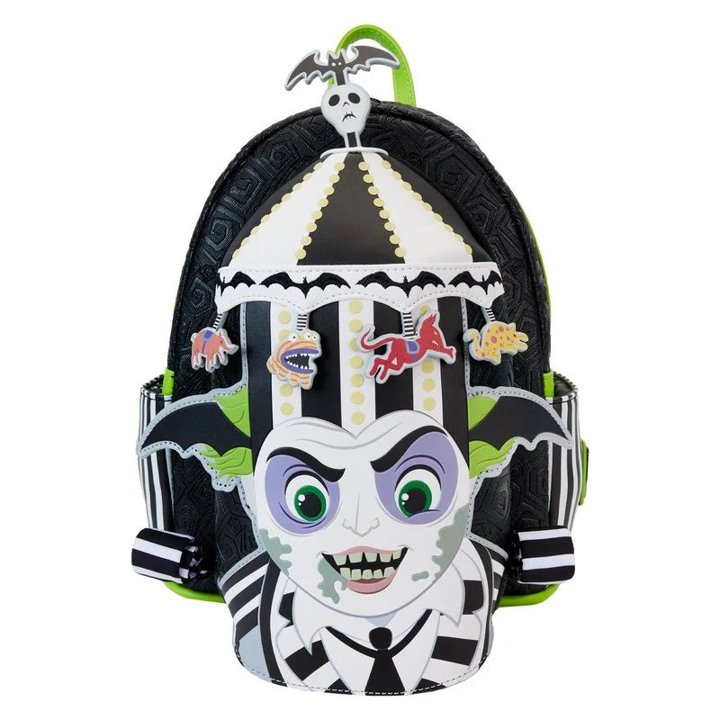 Loungefly x Beetlejuice Carousel Hat Light Up Cosplay Mini Backpack - Fugitive Toys