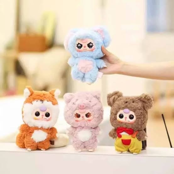 BABY THREE V3 Big Cute Series Plush Pendant [1 Blind Box] - Fugitive Toys