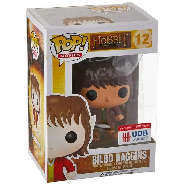 The Hobbit: An Unexpected Journey Pop! Vinyl Figure Bilbo Baggins [UOB Exclusive] [12] - Fugitive Toys