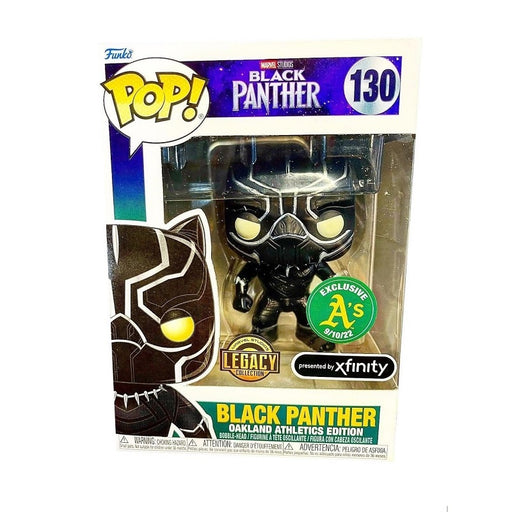 Black Panther Legacy Collection Pop! Figure Black Panther [Oakland A's Exclusive] [130] - Fugitive Toys
