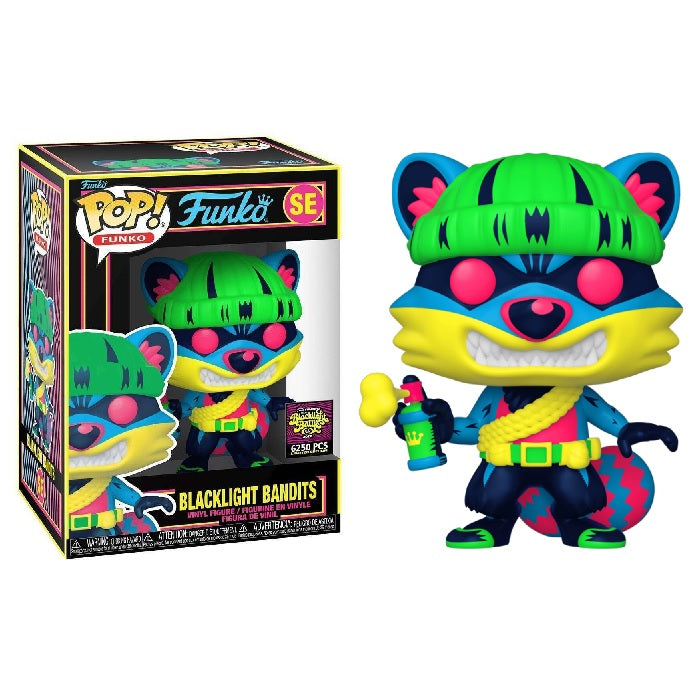 Funko Pop! Vinyl Figure Blacklight Bandits [Fundays 2022 Blacklight Battle] [SE] - Fugitive Toys