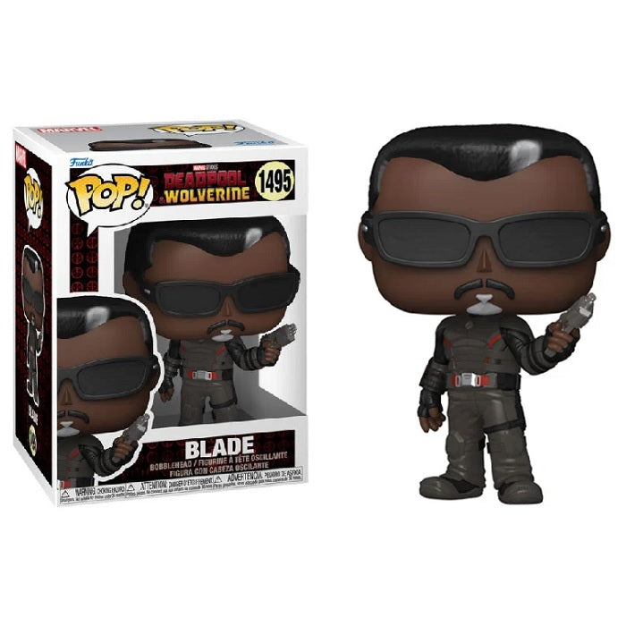 Marvel Studios Deadpool & Wolverine Pop! Vinyl Figure Blade [1495] - Fugitive Toys