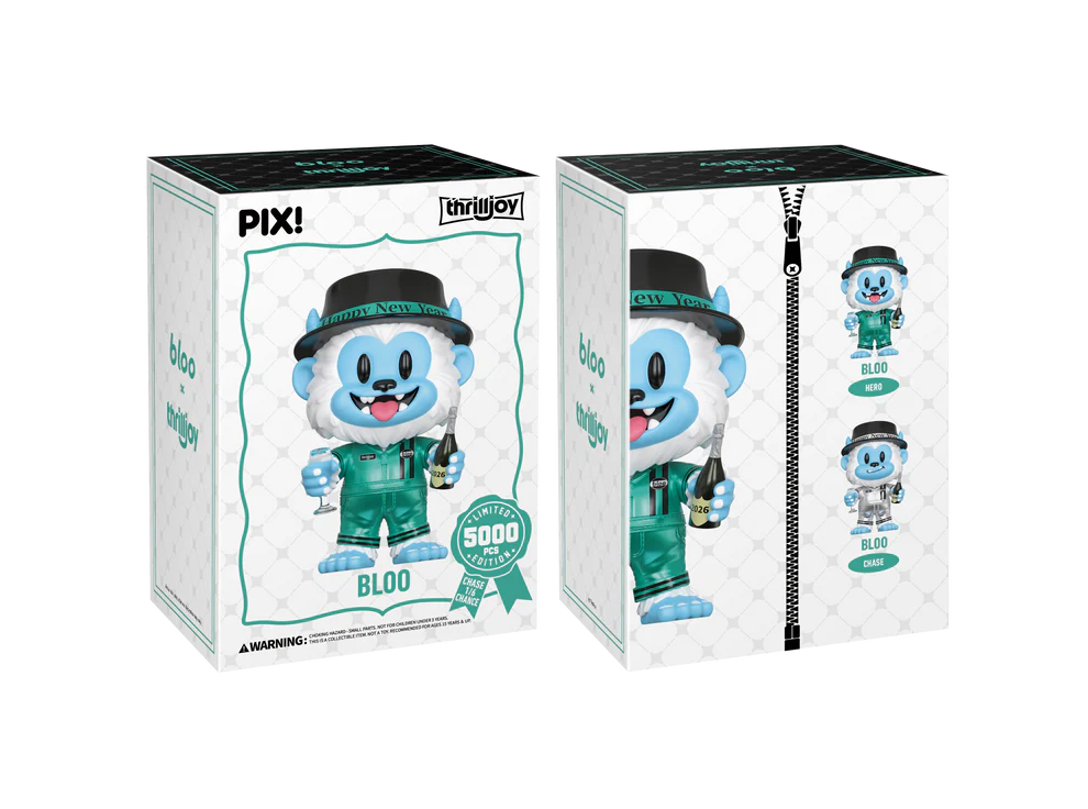 Thrilljoy PIX! New Years Bloo [LE5000] - Fugitive Toys