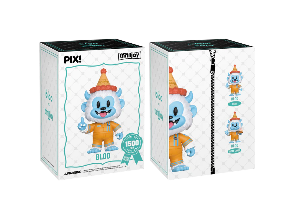 Thrilljoy PIX! Birthday Bloo [LE1500] - Fugitive Toys