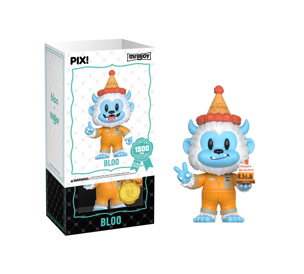 Thrilljoy PIX! Birthday Bloo [LE1500] - Fugitive Toys