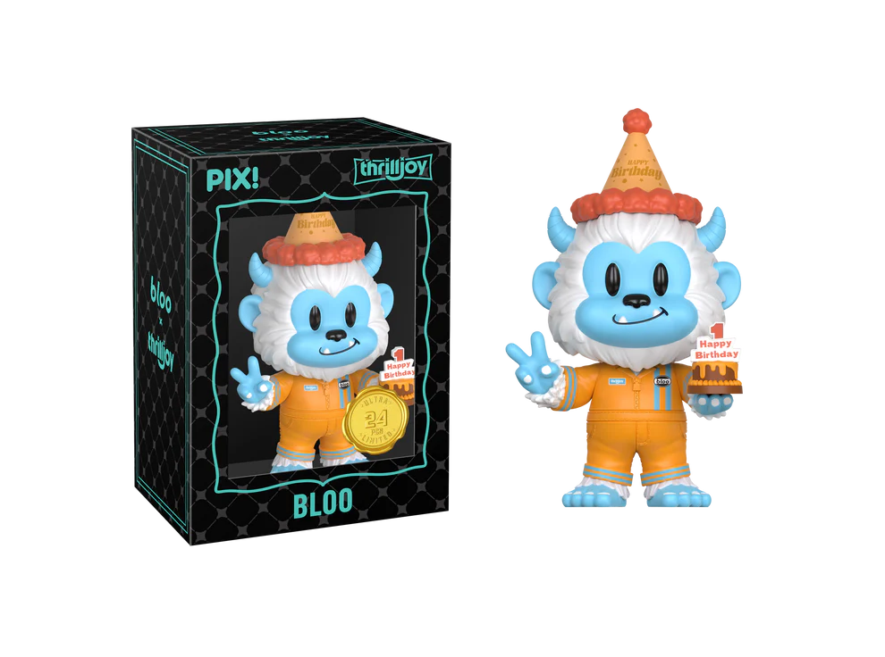 Thrilljoy PIX! Birthday Bloo [LE1500] - Fugitive Toys