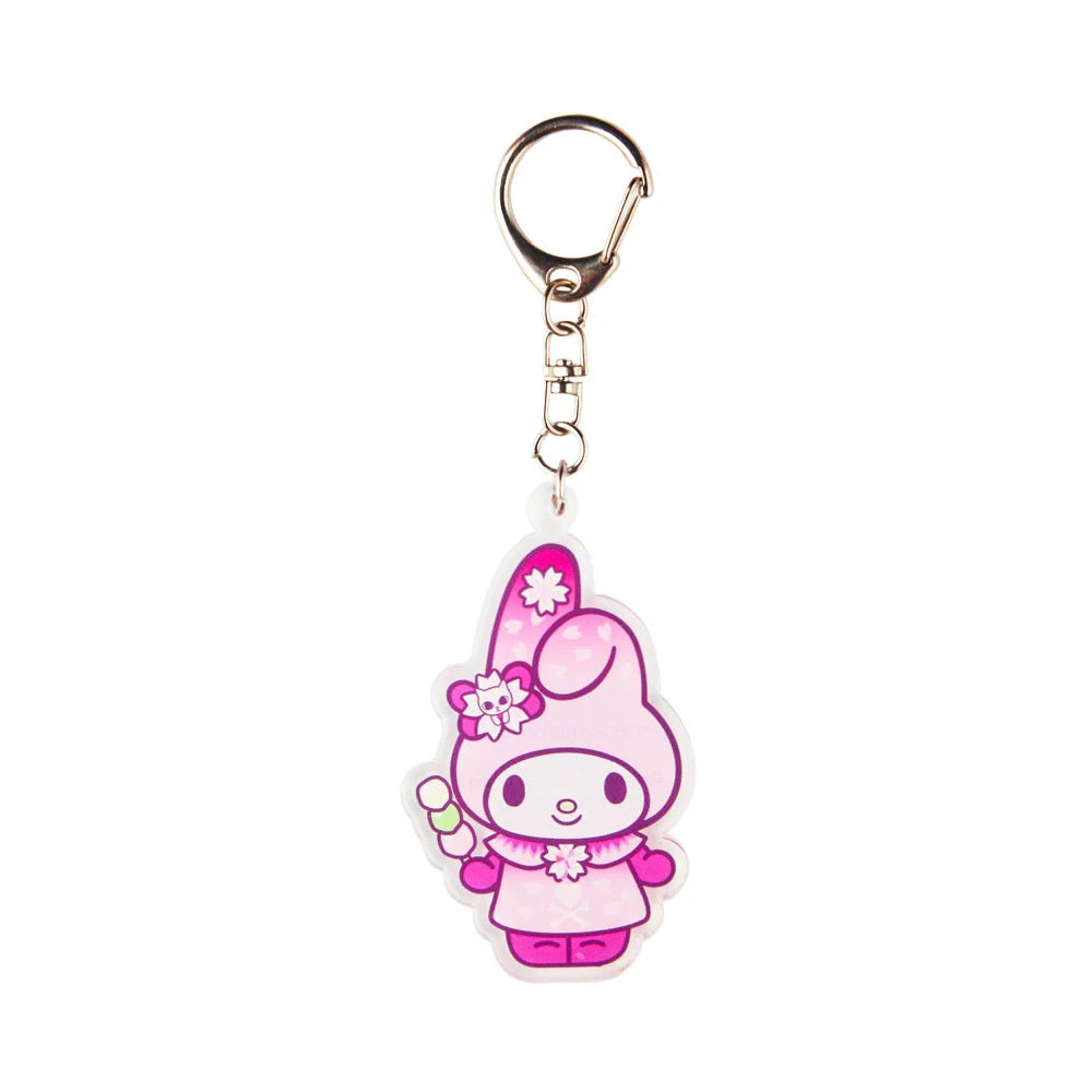 Tokidoki x Hello Kitty & Friends Cherry Blossom Acrylic Keychain [1 Blind Box] - Fugitive Toys