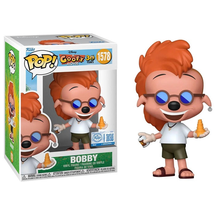 Disney A Goofy Movie 30 Year Anniversary Pop! Vinyl Figure Bobby [Special Edition] [1578] - Fugitive Toys