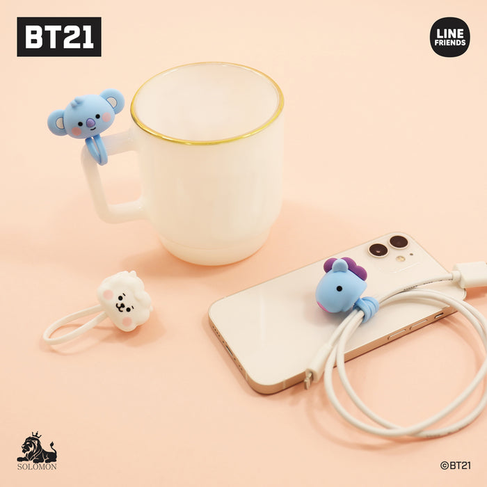 BT21 Magnetic Cable Wrap - RJ - Fugitive Toys