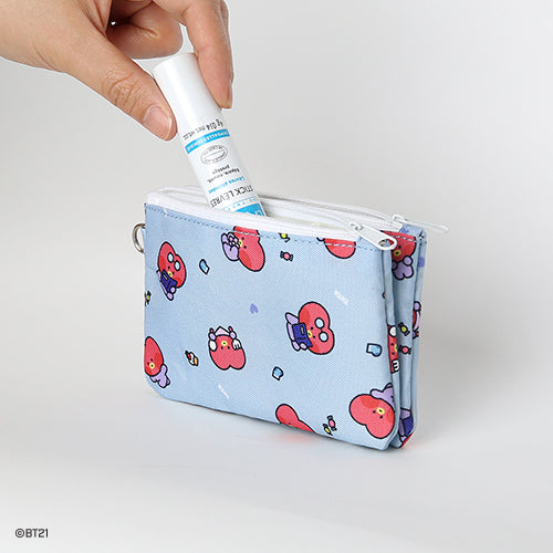 BT21 Minini Double Pocket Coin Pouch - Tata - Fugitive Toys