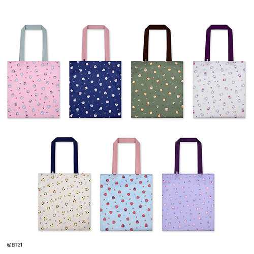 BT21 Minini Zippered Eco Tote Bag - Tata - Fugitive Toys