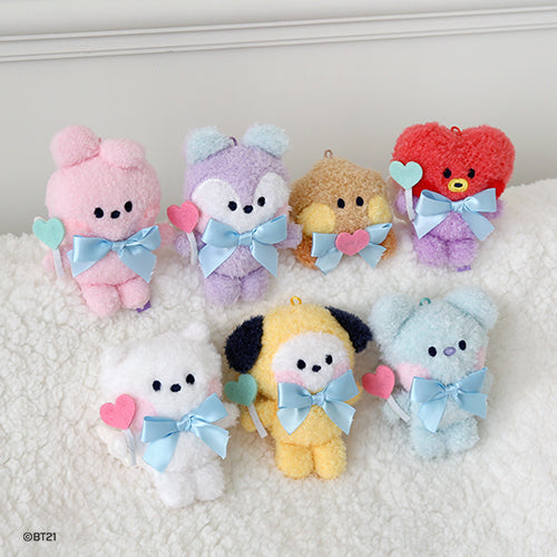 BT21 Minini Angel Plush Keyring - Tata - Fugitive Toys