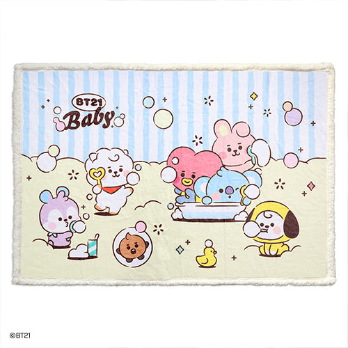 BT21 Baby Pastel Fleece Blanket - Fugitive Toys