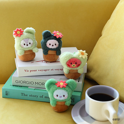 BT21 Minini Cactus Plush Keyring - Mang - Fugitive Toys