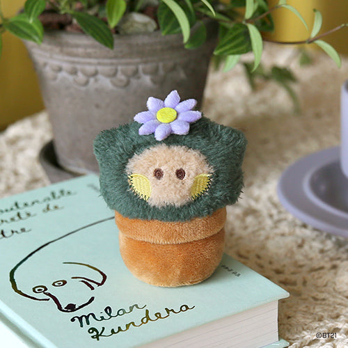 BT21 Minini Cactus Plush Keyring - Shooky - Fugitive Toys