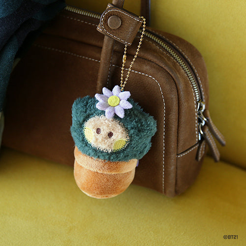 BT21 Minini Cactus Plush Keyring - Shooky - Fugitive Toys
