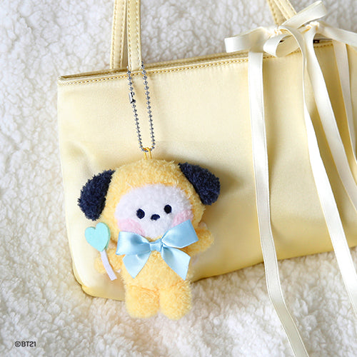 BT21 Minini Angel Plush Keyring - Chimmy - Fugitive Toys