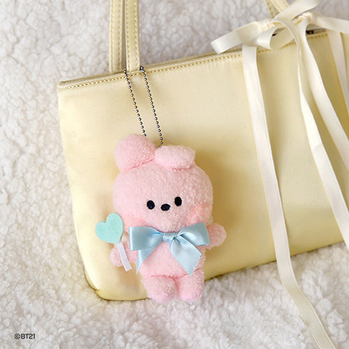 BT21 Minini Angel Plush Keyring - Cooky - Fugitive Toys