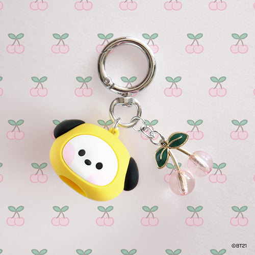BT21 Minini Face Lip Balm Holder Keyring - Chimmy - Fugitive Toys