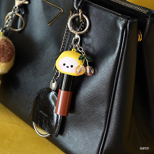 BT21 Minini Face Lip Balm Holder Keyring - Chimmy - Fugitive Toys
