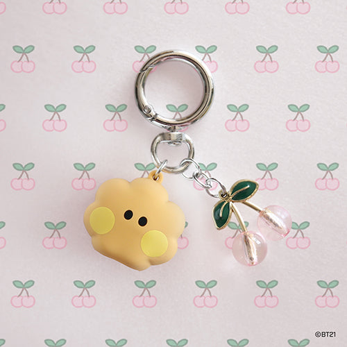 BT21 Minini Face Lip Balm Holder Keyring - Shooky - Fugitive Toys