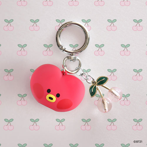 BT21 Minini Face Lip Balm Holder Keyring - Tata - Fugitive Toys