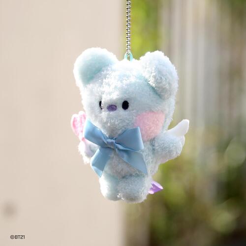BT21 Minini Angel Plush Keyring - Koya - Fugitive Toys