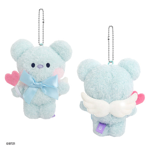 BT21 Minini Angel Plush Keyring - Koya - Fugitive Toys