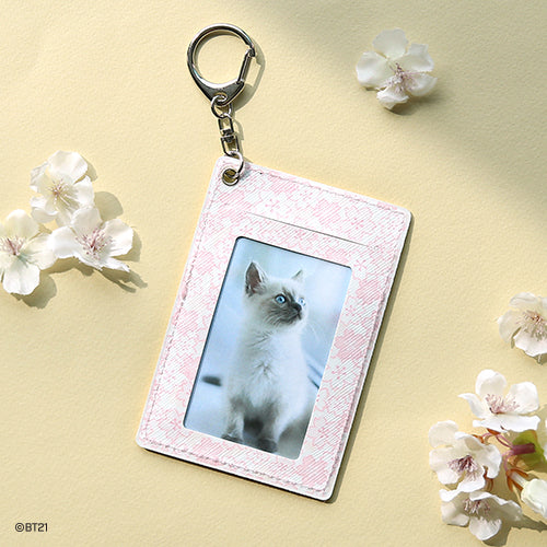 BT21 Cherry Blossom Minini Card Holder - Cooky - Fugitive Toys