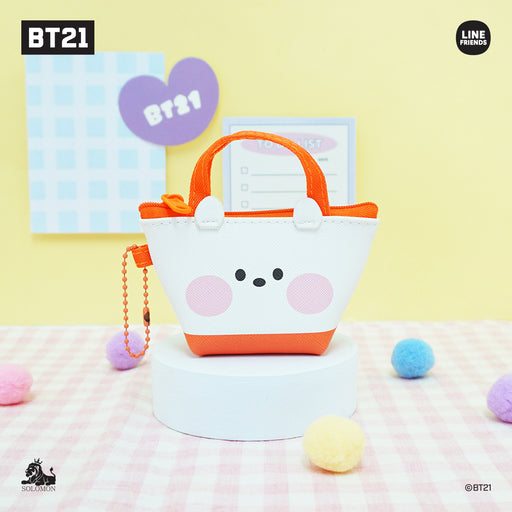 BT21 Mini Zippered Pouch Minini - RJ - Fugitive Toys