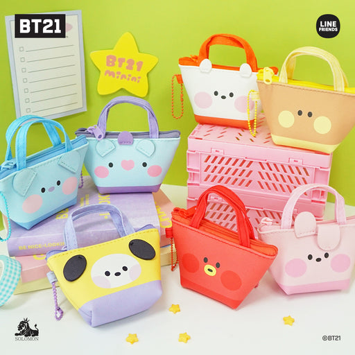 BT21 Mini Zippered Pouch Minini - Chimmy - Fugitive Toys