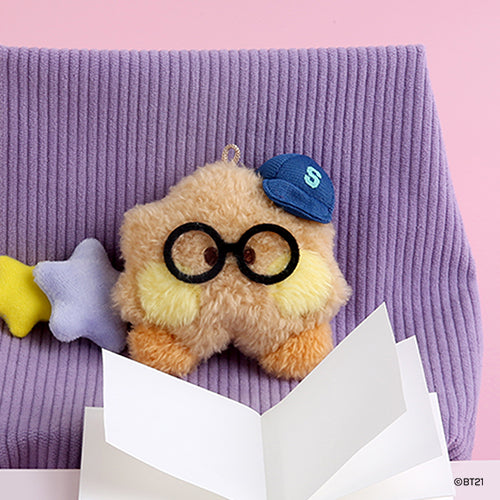 BT21 Minini Preppy Keyring Plush - Shooky - Fugitive Toys