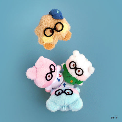 BT21 Minini Preppy Keyring Plush - Shooky - Fugitive Toys