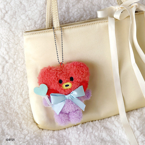 BT21 Minini Angel Plush Keyring - Tata - Fugitive Toys